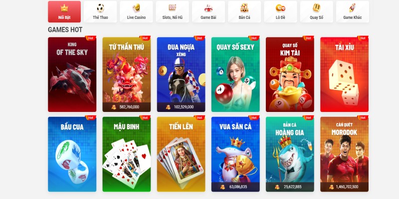 Kho game hấp dẫn được cập nhật liên tục mỗi ngày tại Mibet